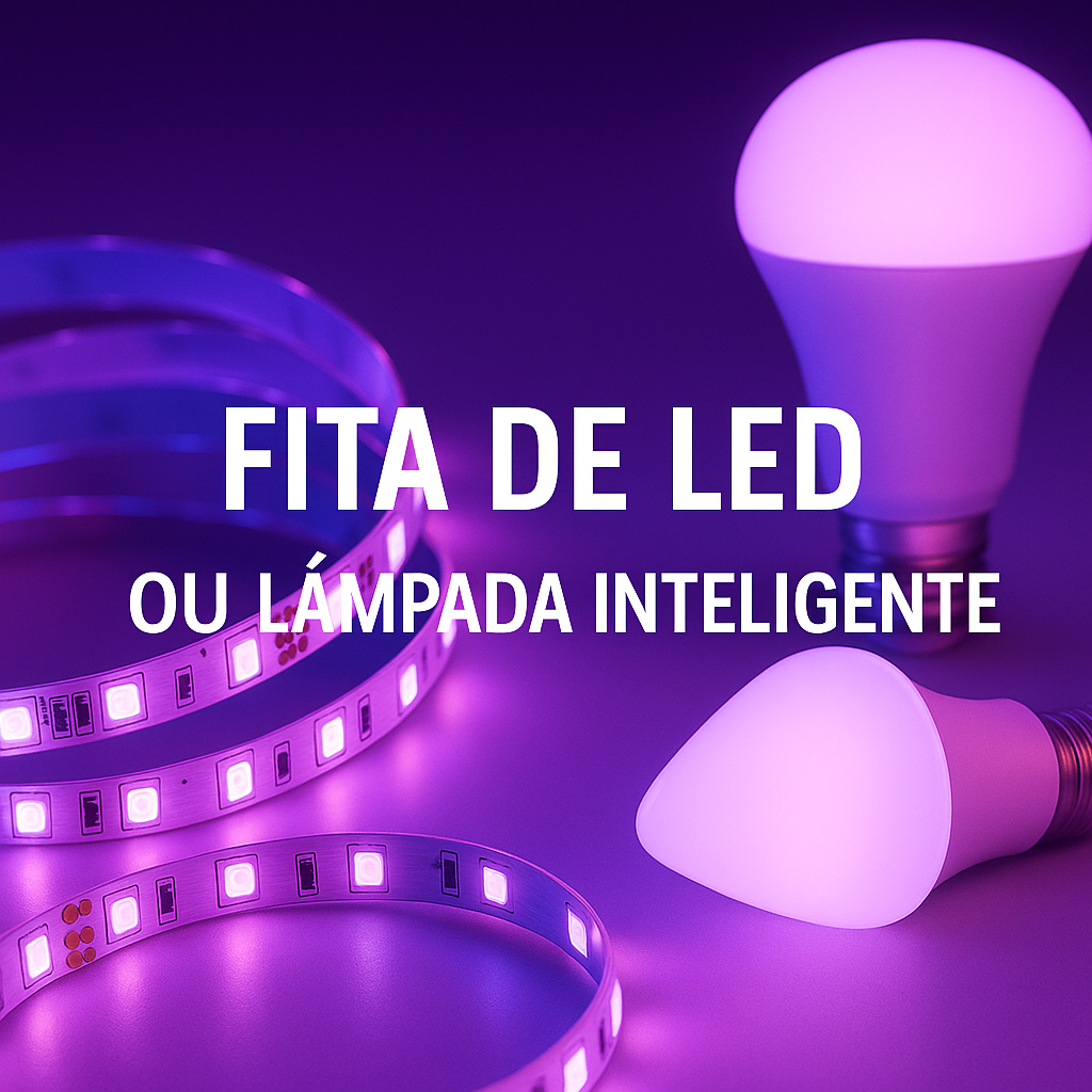 Lâmpada Smart ou Fita LED Inteligente? Qual é a Melhor Escolha Para Sua Casa?
