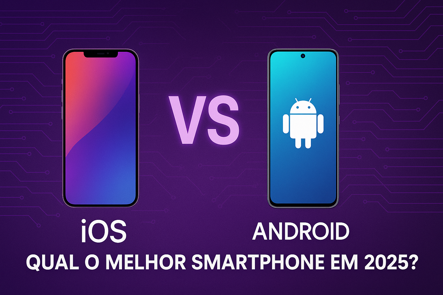 Qual o Melhor Smartphone em 2025? Comparativo Entre iOS, Android e Principais Marcas do Mercado